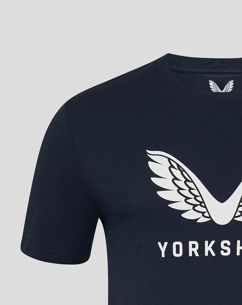 Mens Yorkshire Large Castore Logo Tee