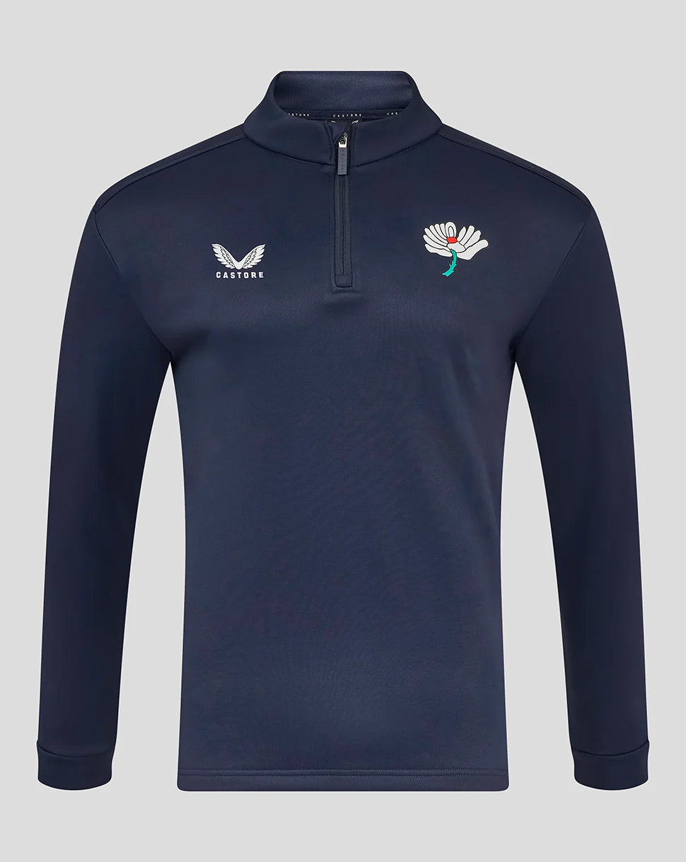 Mens Yorkshire Fleece Brushback 1/4 Zip