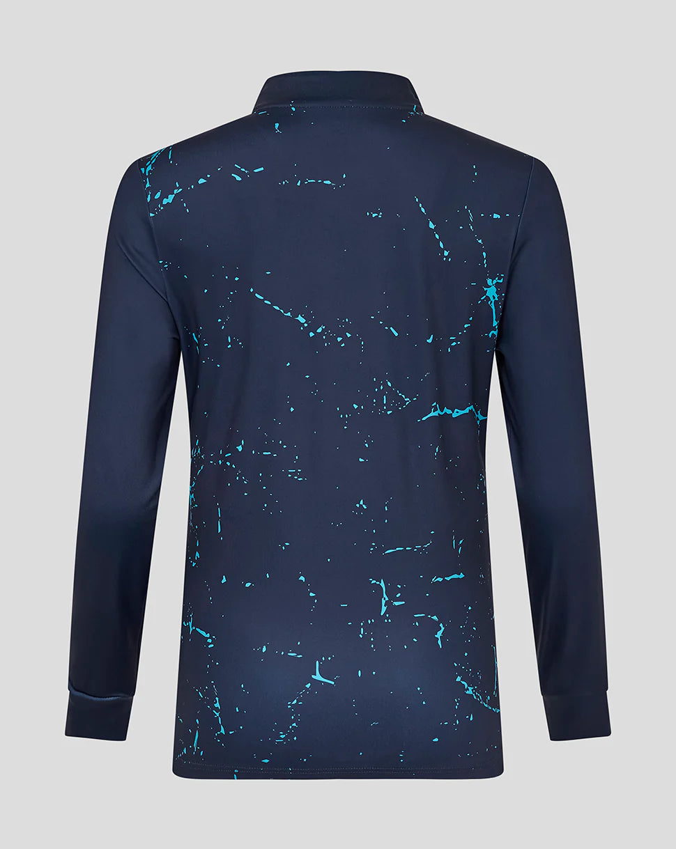 Womens Yorkshire Graphic Performance 1/4 Zip Top