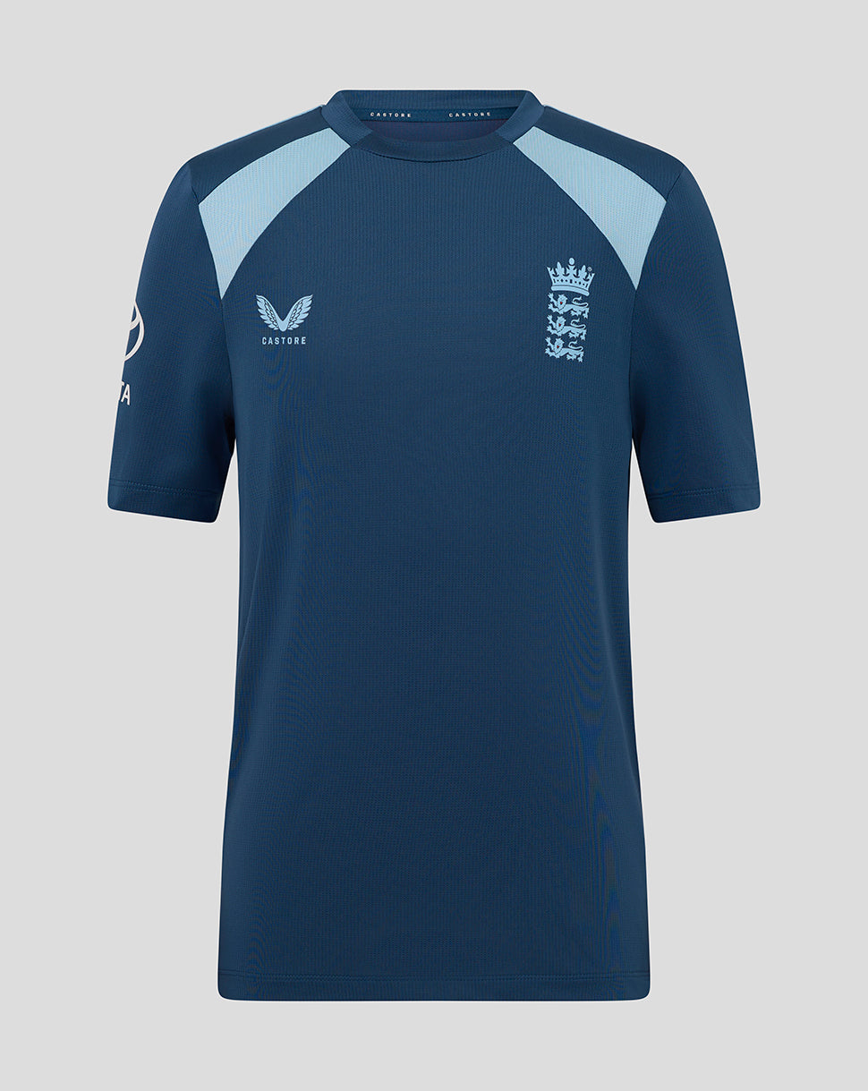 Junior 26/27 Training Short Sleeve T-Shirt - Blue