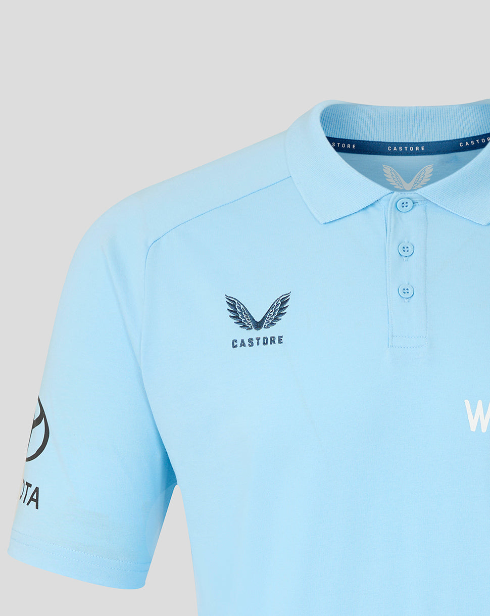 Mens 26/27 Travel Polo - Airy Blue