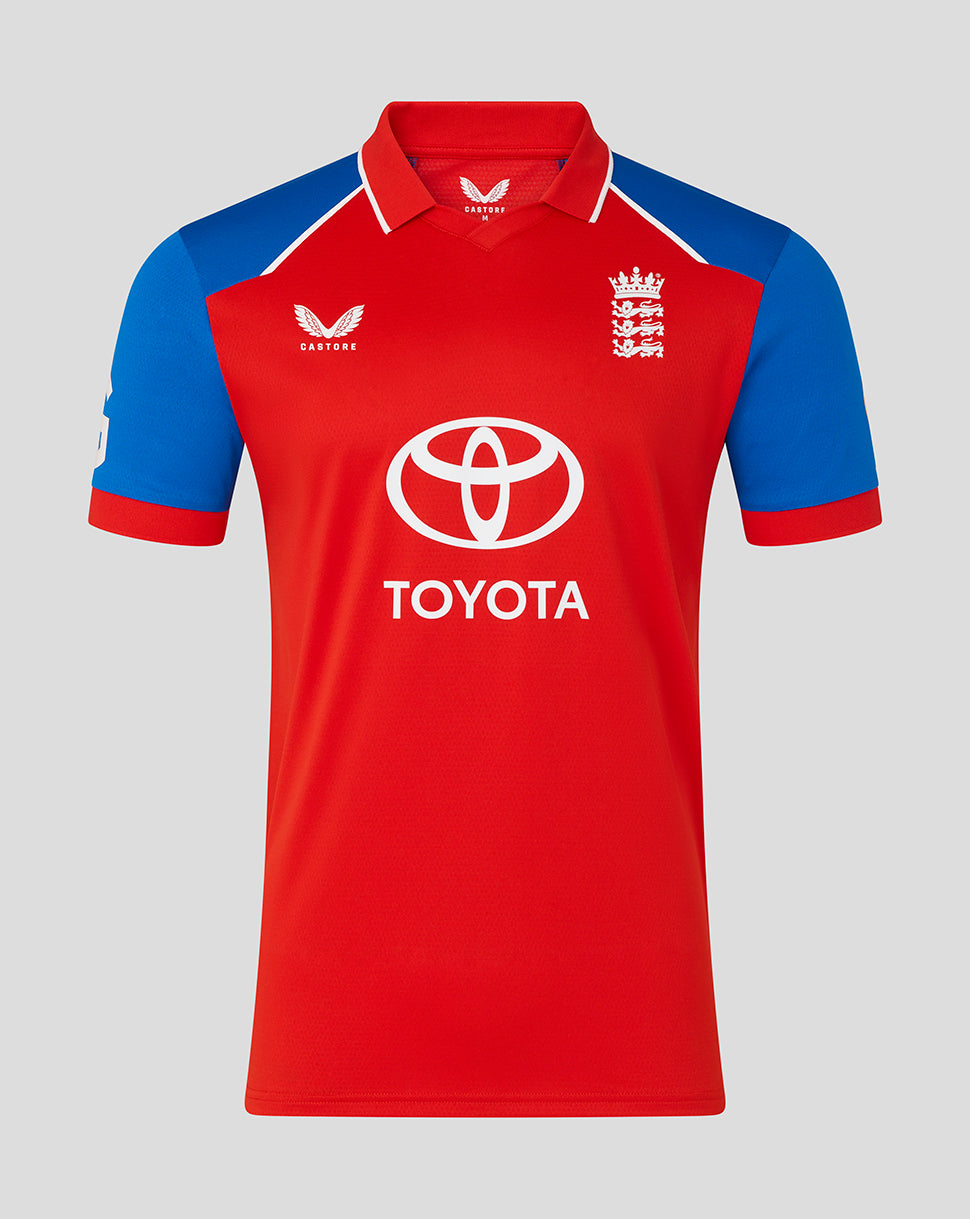 Mens 26/27 T20 Pro Short Sleeve Shirt - Red