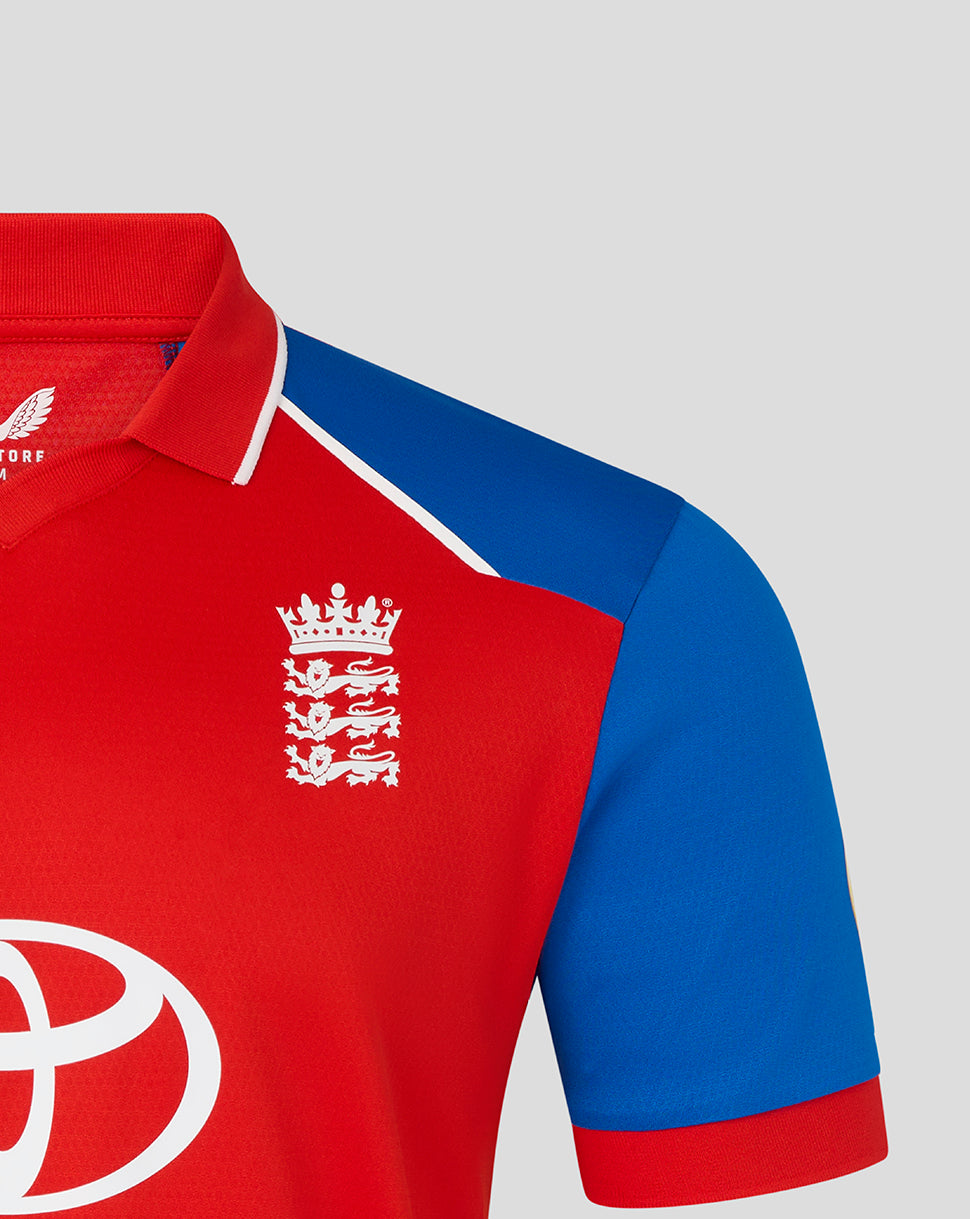 Mens 26/27 T20 Pro Short Sleeve Shirt - Red