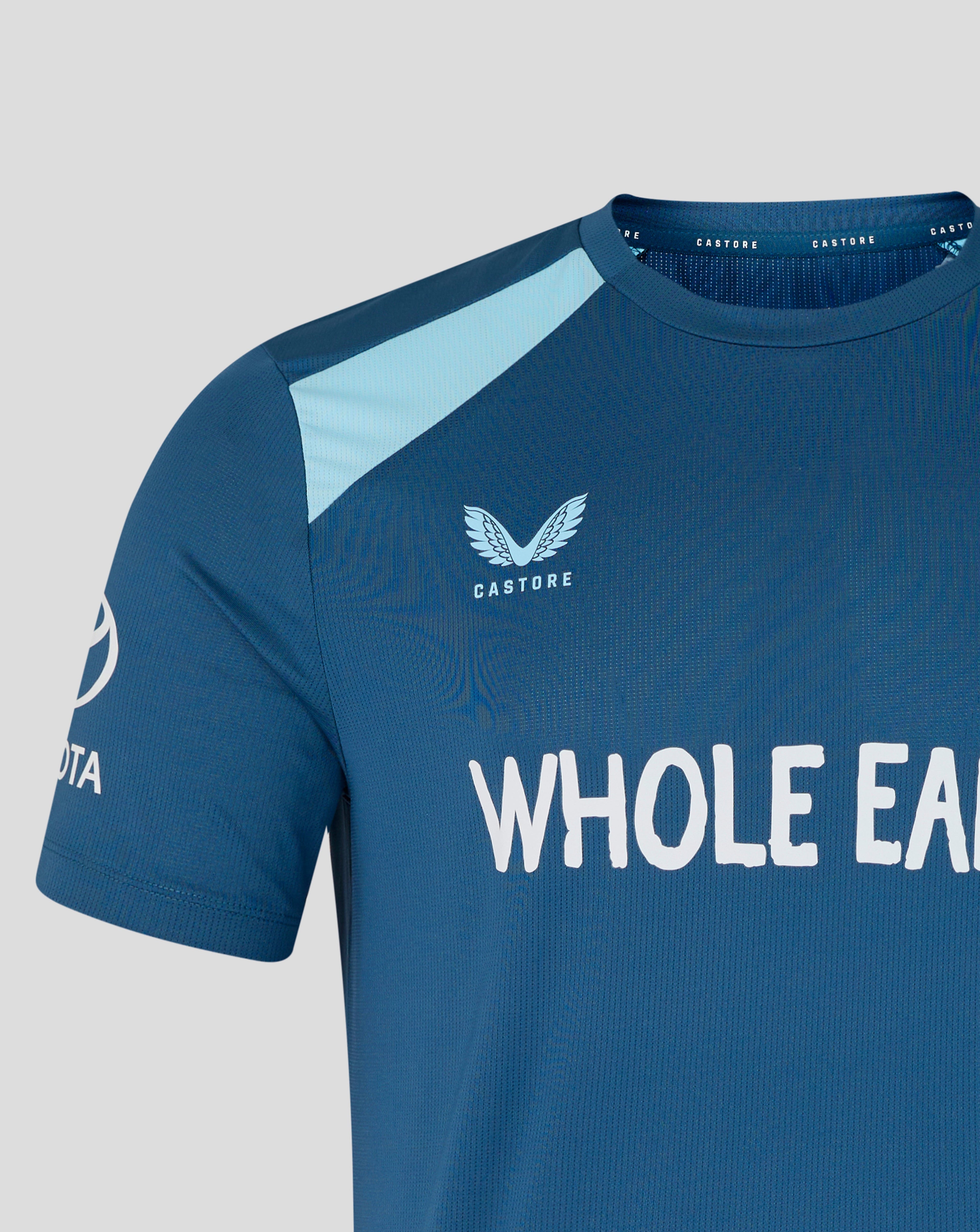 Mens 26/27 Training Short Sleeve T-Shirt - Blue