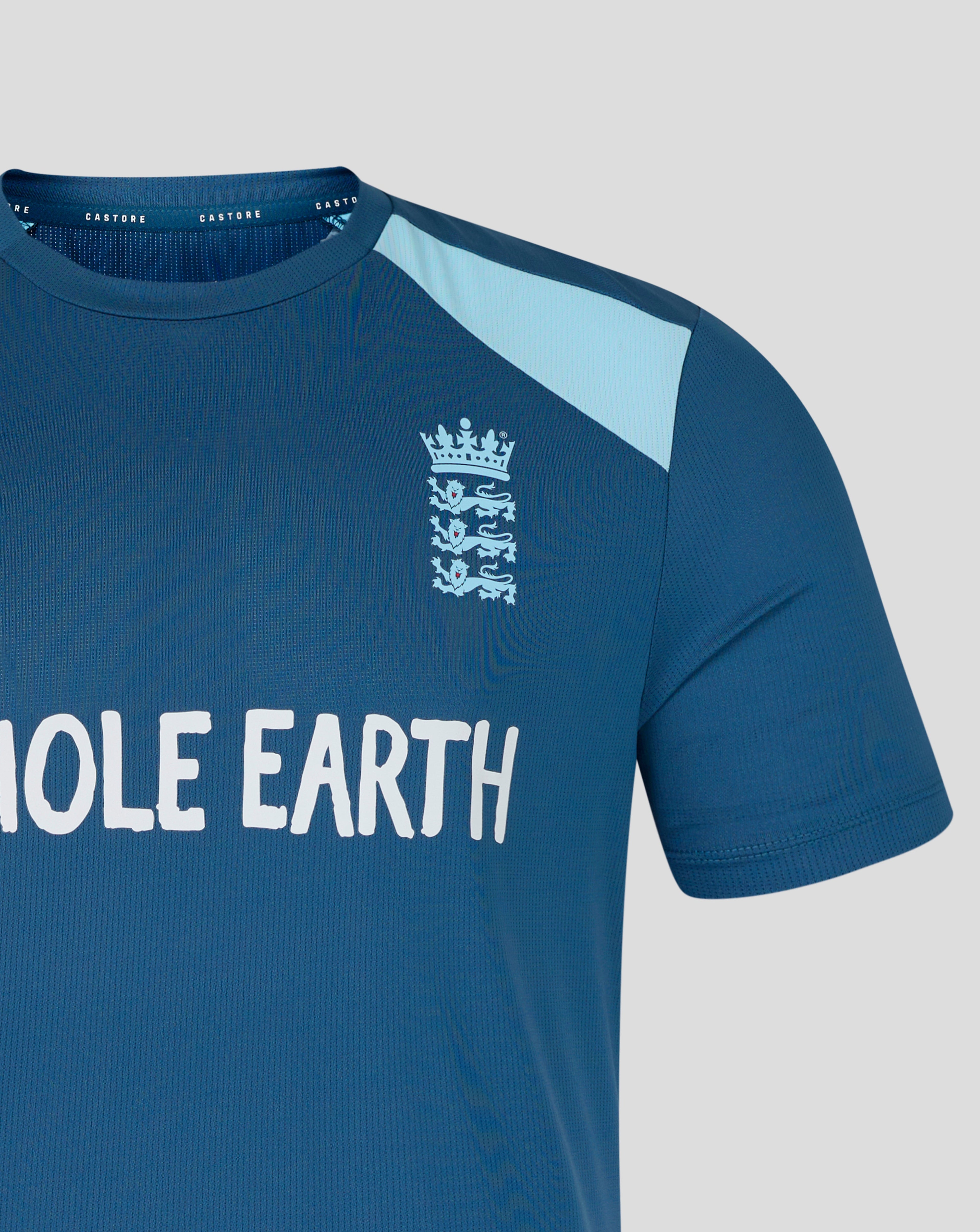 Mens 26/27 Training Short Sleeve T-Shirt - Blue