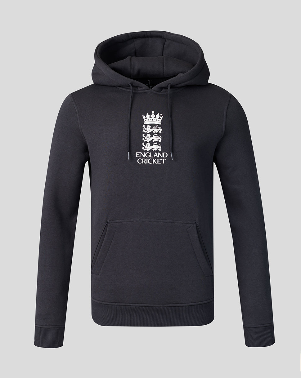 Adults 26/27 Essentials Crest Overhead Hoodie - Navy