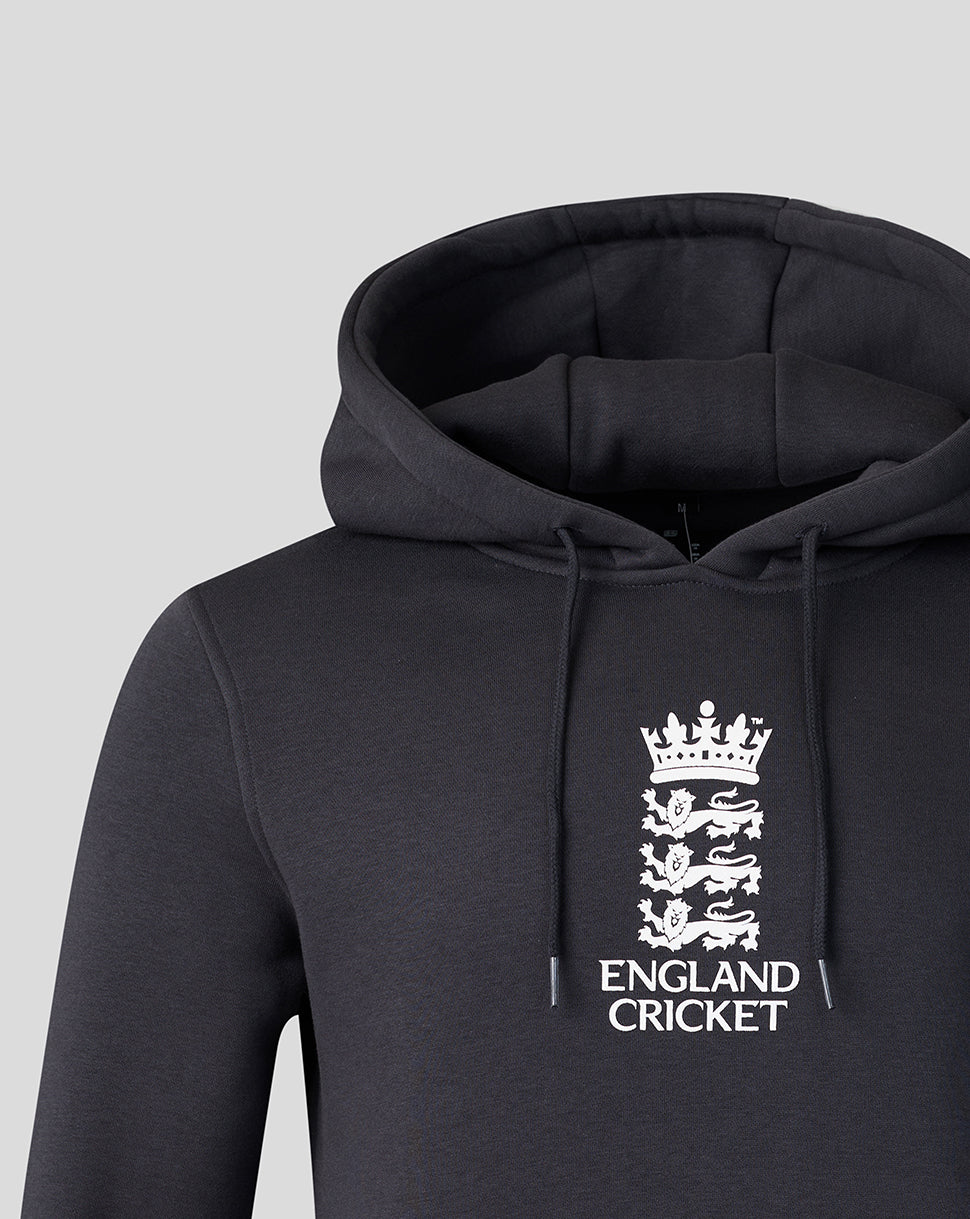 Adults 26/27 Essentials Crest Overhead Hoodie - Navy